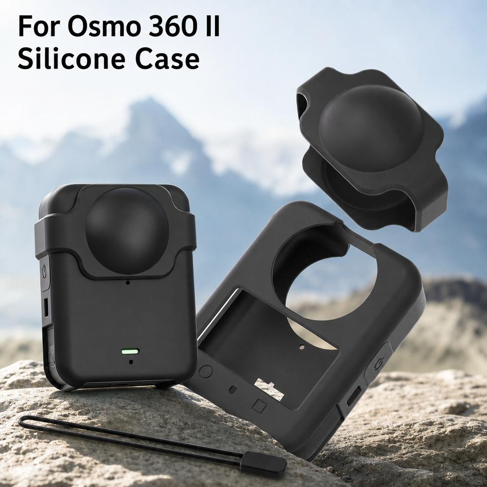 غطاء حماية سيليكون للكاميرا DJ - مراجعة Drone Gimbal Case وسعره